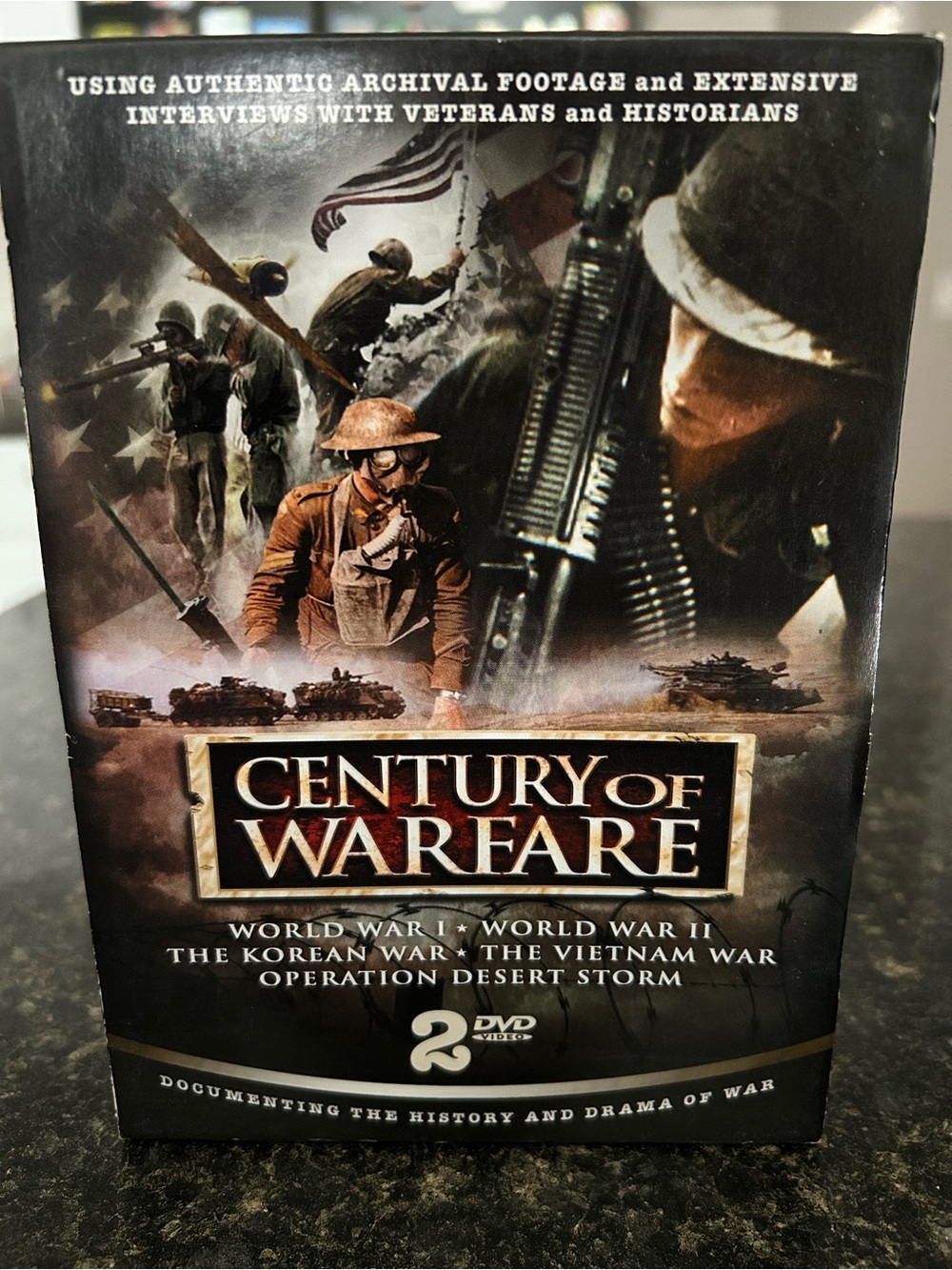 Century of Warfare DVD Set - Black